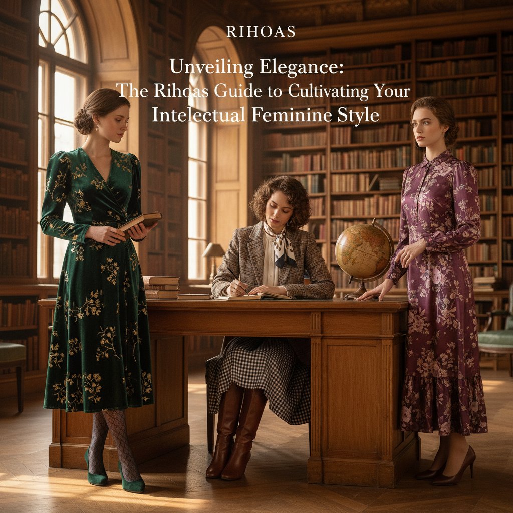 Unveiling Elegance: The Rihoas Guide to Cultivating Your Intellectual Feminine Style