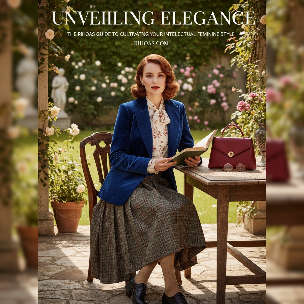 Rihoas - Unveiling Elegance: The Rihoas Guide to Cultivating Your Intellectual Feminine Style