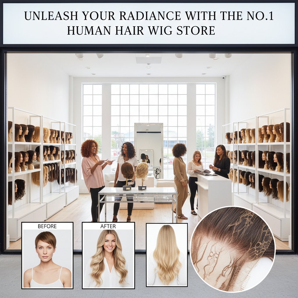 Shop - Shop: Unleash Your Radiance with the No.1 Human Hair Wig Store
