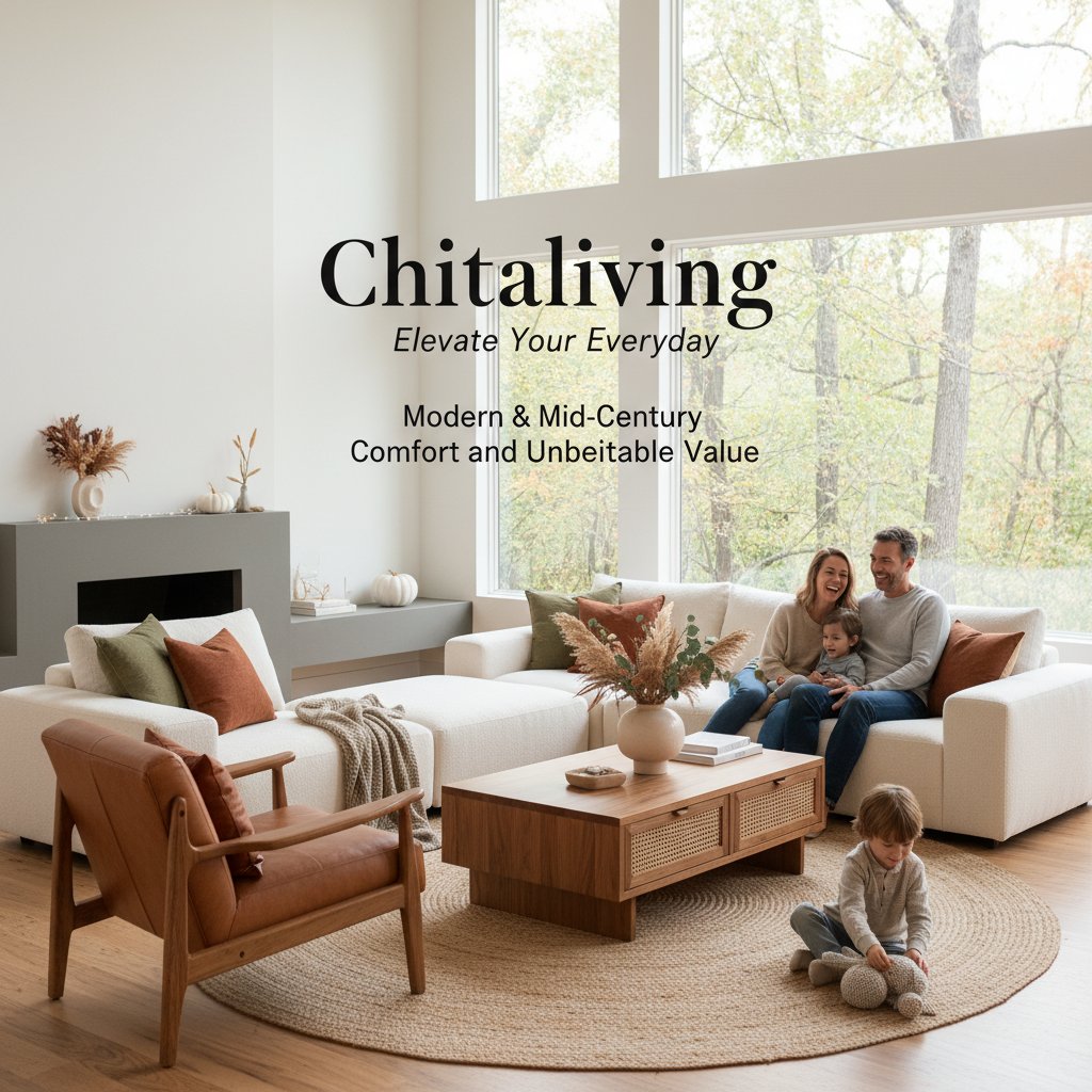 Chitaliving - Chitaliving: Elevate Your Everyday with Modern & Mid-Century Comfort and Unbeatable Value