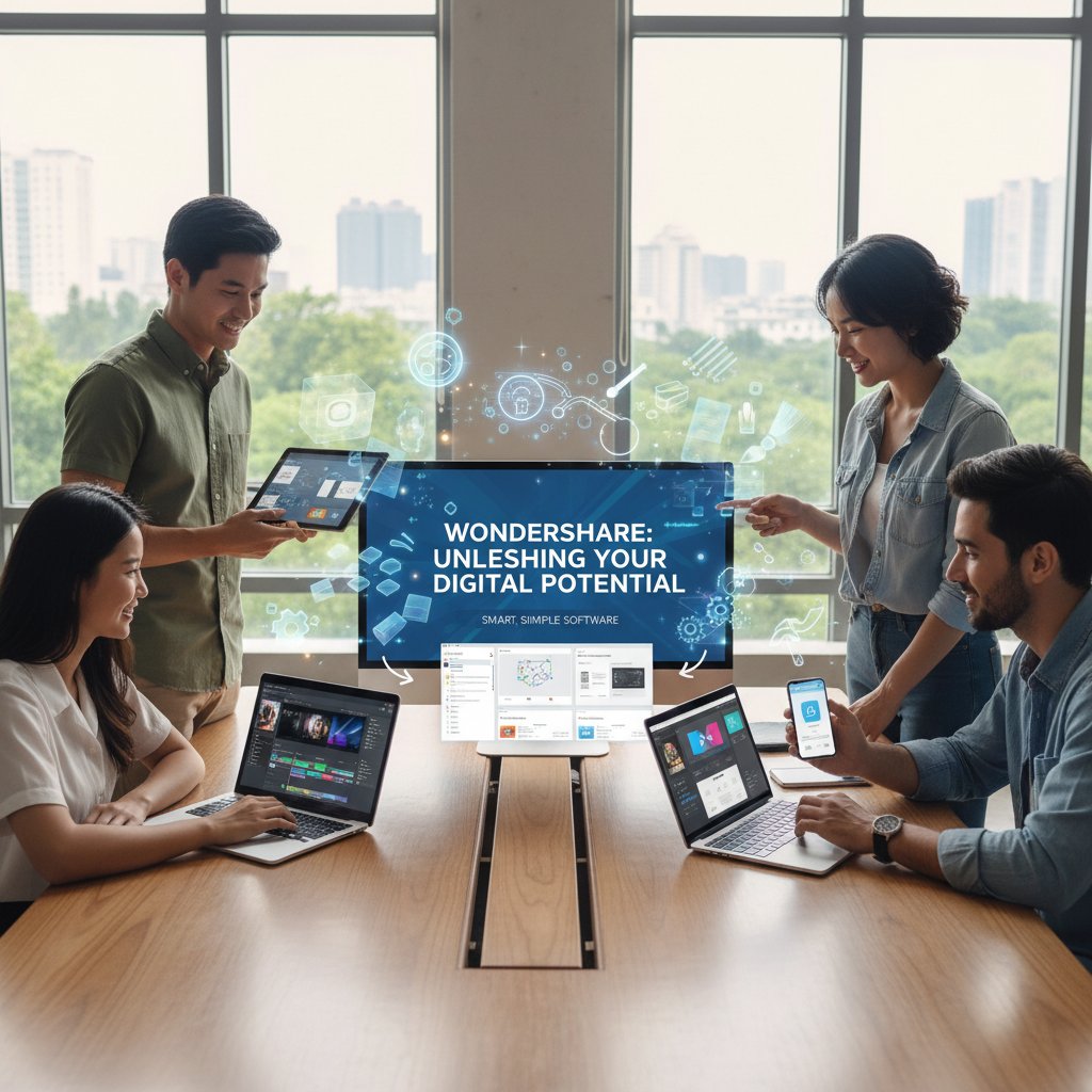 Wondershare - Wondershare: Unleashing Your Digital Potential with Smart, Simple Software