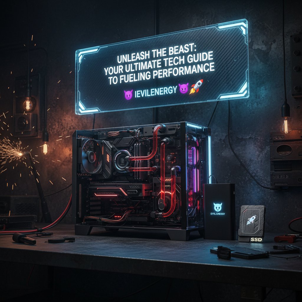 Unleash the Beast: Your Ultimate Tech Guide to Fueling Performance with Ievilenergy 😈🚀