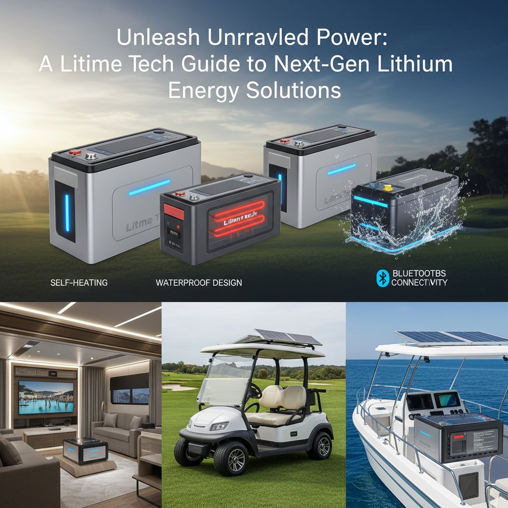 Litime - Unleash Unrivaled Power: A Litime Tech Guide to Next-Gen Lithium Energy Solutions