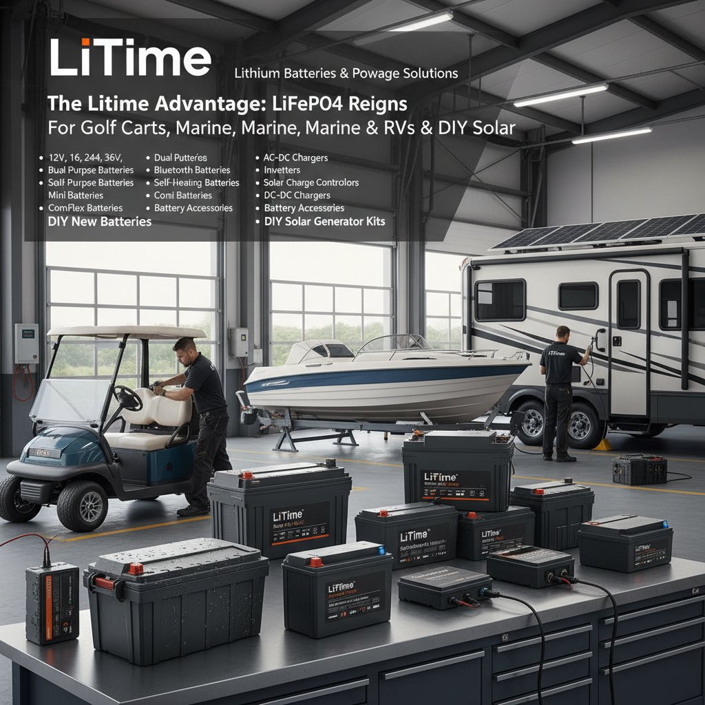 The Litime Advantage: Why LiFePO4 Reigns Supreme