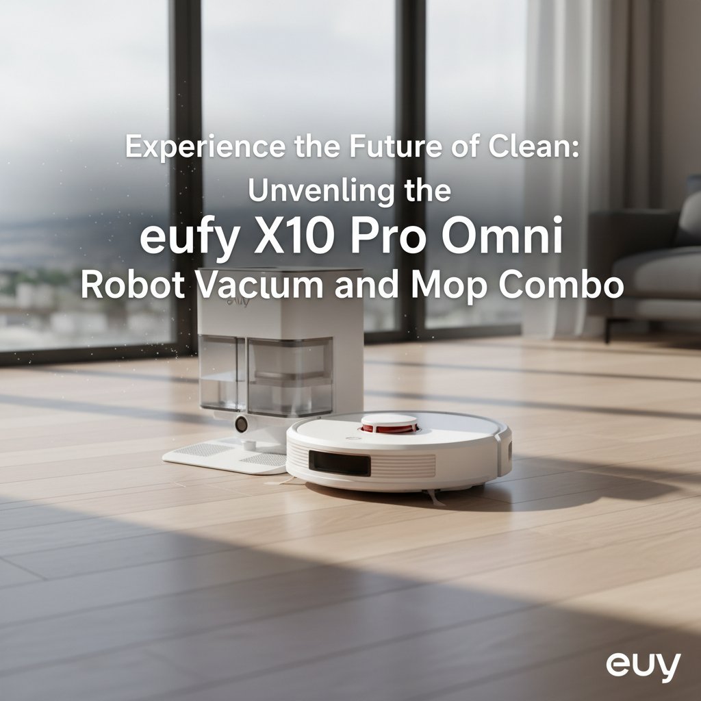Experience the Future of Clean: Unveiling the eufy X10 Pro Omni Robot Vacuum and Mop Combo