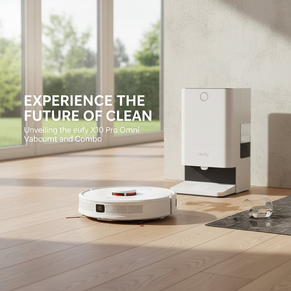 eufy - Experience the Future of Clean: Unveiling the eufy X10 Pro Omni Robot Vacuum and Mop Combo