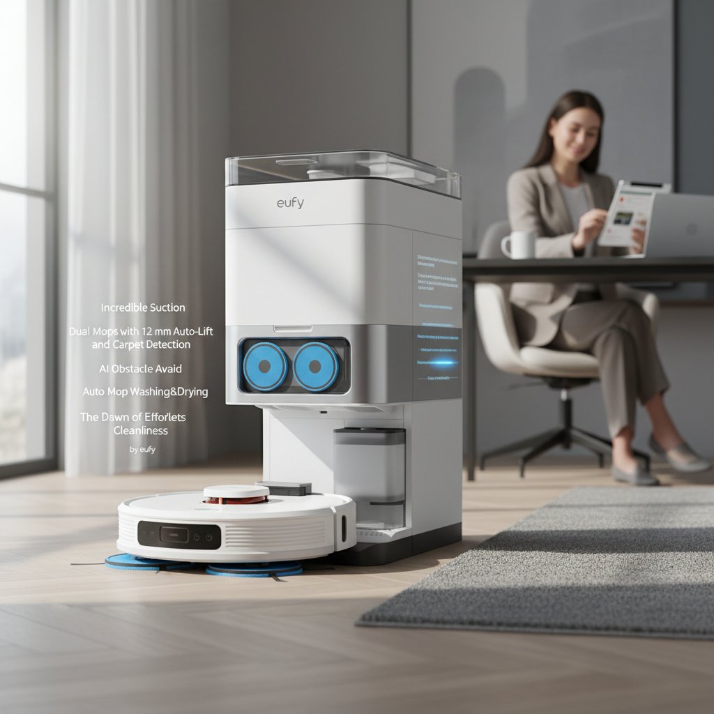 The Dawn of Effortless Cleanliness: Introducing the eufy X10 Pro Omni