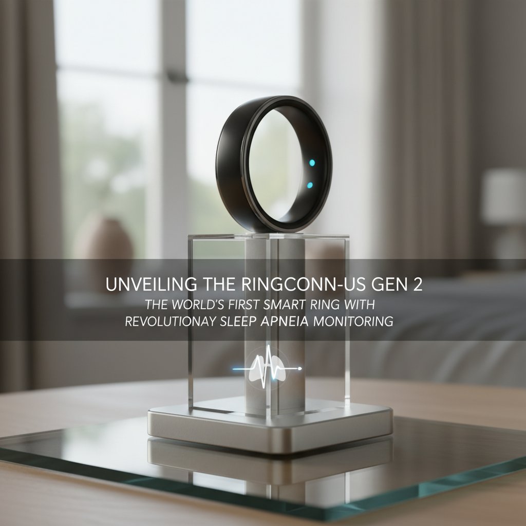 Unveiling the RingConn-US Gen 2: The World’s First Smart Ring with Revolutionary Sleep Apnea Monitoring