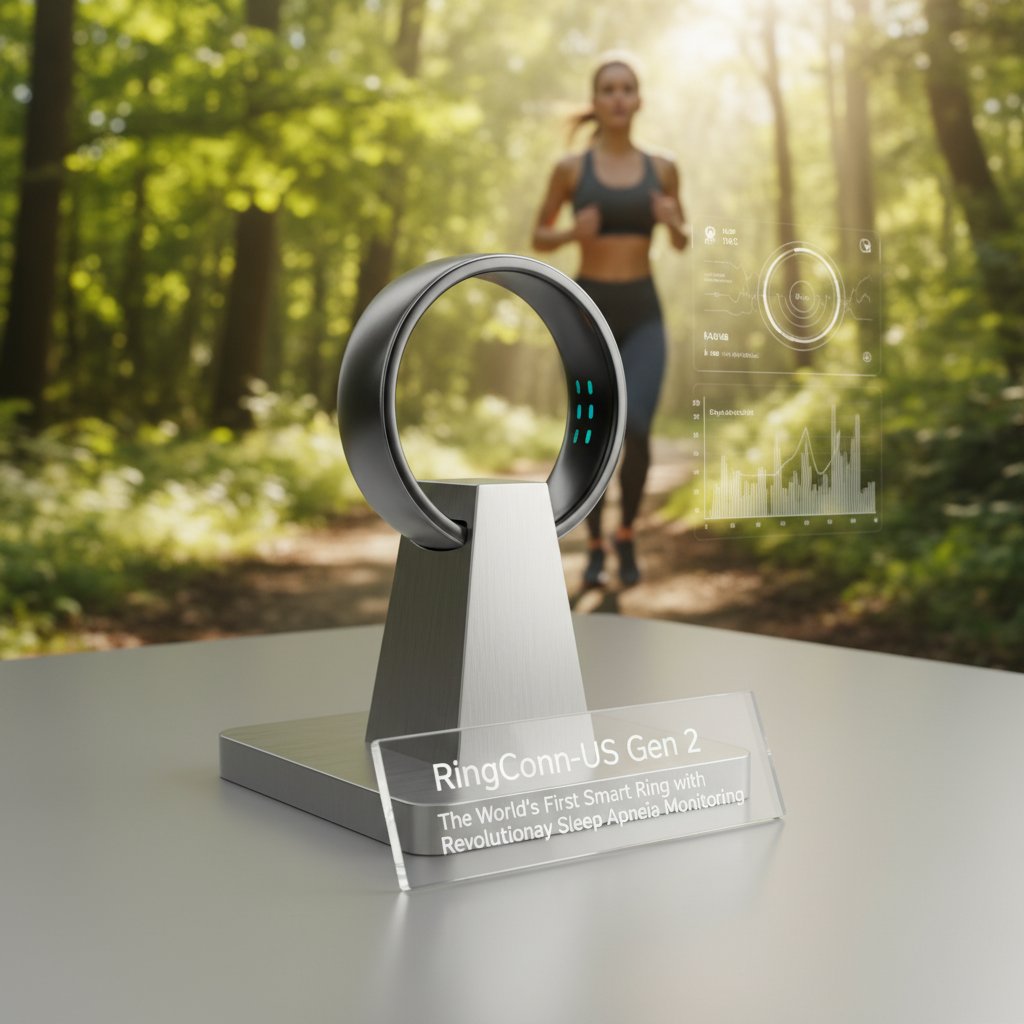 RingConn-US - Unveiling the RingConn-US Gen 2: The World’s First Smart Ring with Revolutionary Sleep Apnea Monitoring