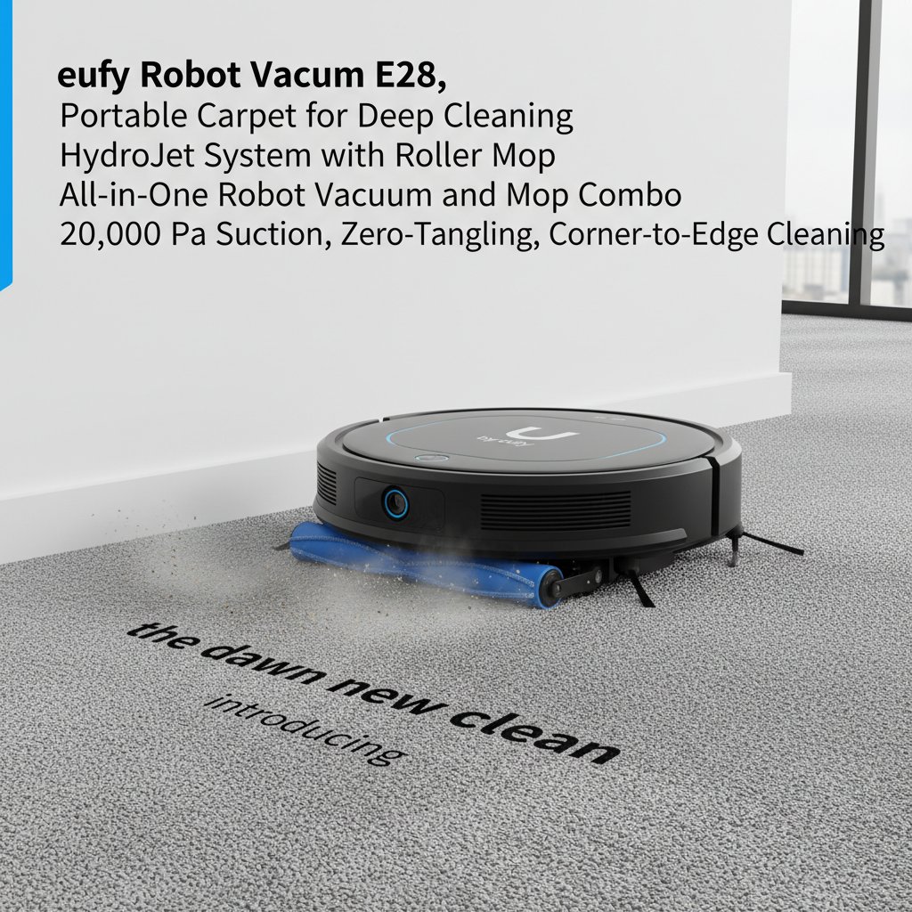 The Dawn of a New Clean: Introducing the eufy Robot Vacuum E28