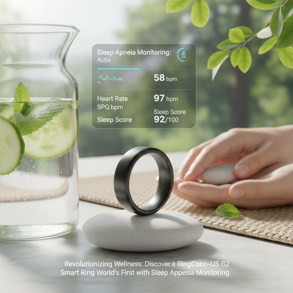 RingConn-US - Revolutionizing Wellness: Discover the RingConn-US Gen 2 Smart Ring, the World's First with Sleep Apnea Monitoring