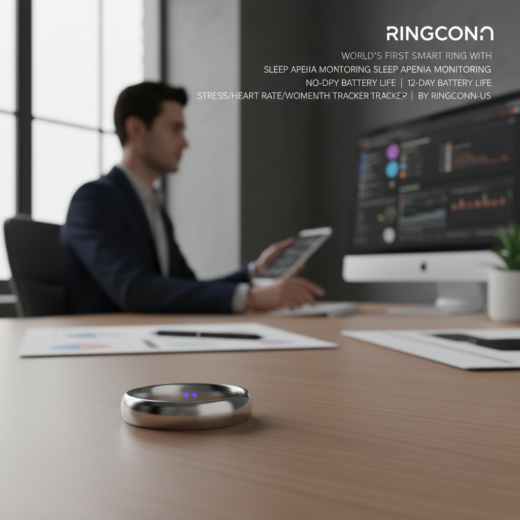 Introducing the World's First Smart Ring with Sleep Apnea Monitoring