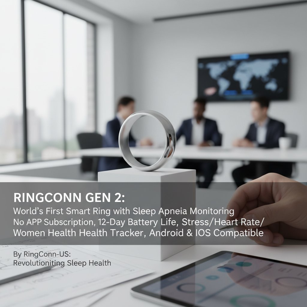 Revolutionizing Sleep Health: The World's First Smart Ring with Sleep Apnea Monitoring