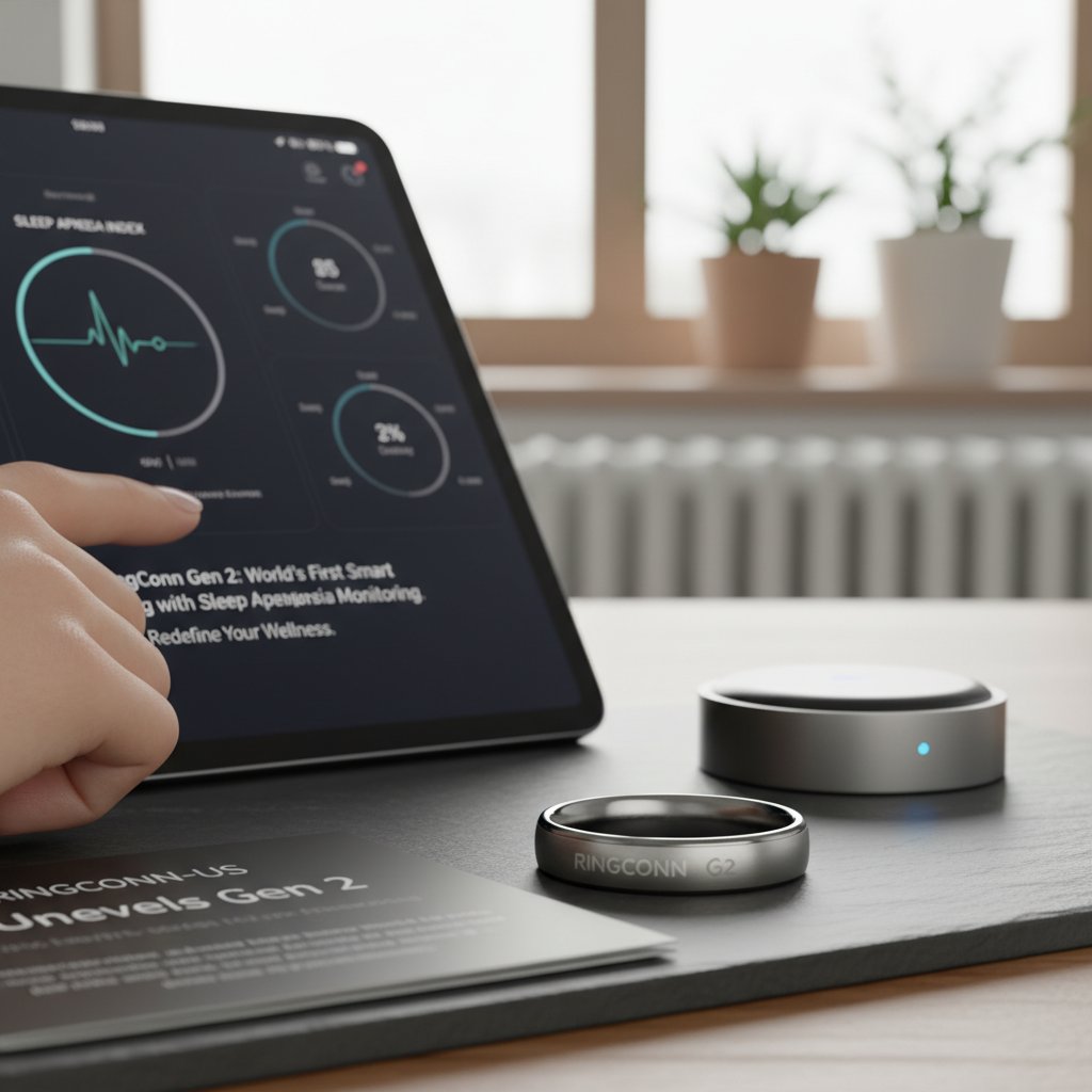 Unveiling the RingConn Gen 2: RingConn-US Redefines Wellness with World's First Smart Ring Featuring Sleep Apnea Monitoring and More