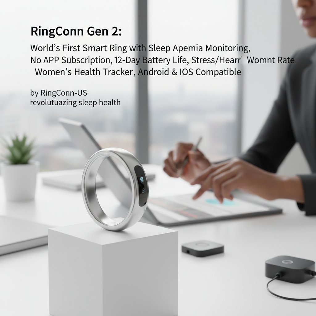 Revolutionizing Sleep Health: The World's First Smart Ring with Sleep Apnea Monitoring