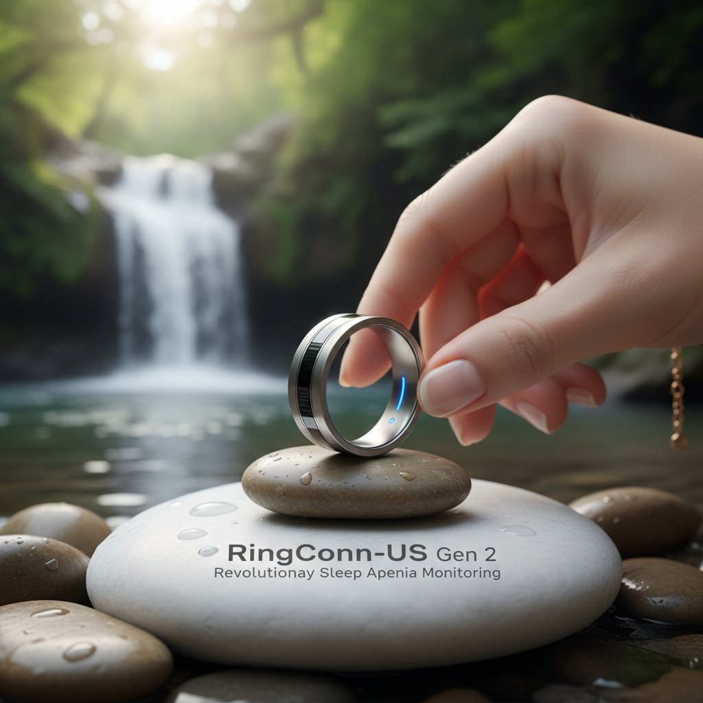 RingConn-US - Unveiling the Future of Wellness: The RingConn-US Gen 2 Smart Ring with Revolutionary Sleep Apnea Monitoring
