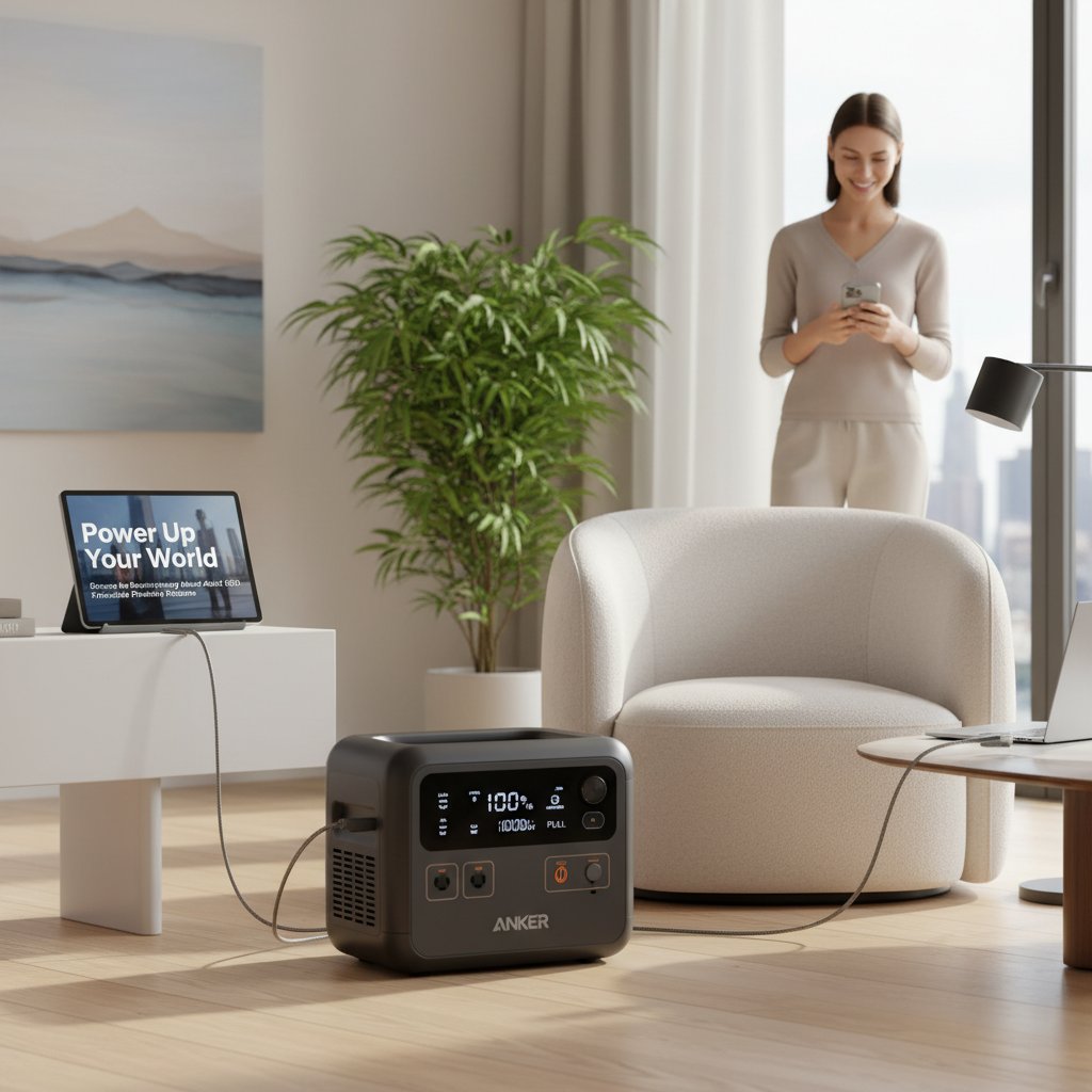 Anker - Power Up Your World: Discover the Revolutionary Anker SOLIX C1000 Gen 2 Portable Power Station
