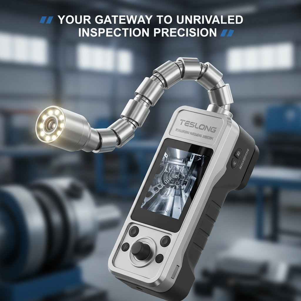 Teslong's Revolutionary Articulating Borescope: Your Gateway to Unrivaled Inspection Precision