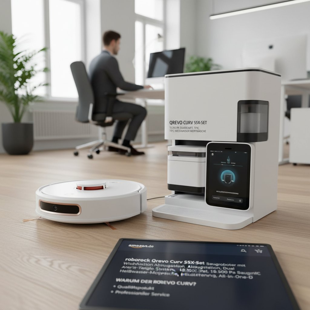 Warum der Roborock Qrevo Curv S5X-Set die ideale Wahl für Qualitätsbewusste ist