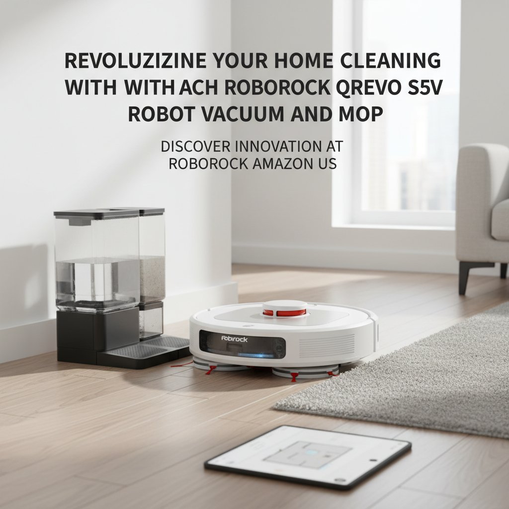 Revolutionize Your Home Cleaning with the Roborock Qrevo S5V Robot Vacuum and Mop – Discover Innovation at Roborock Amazon US