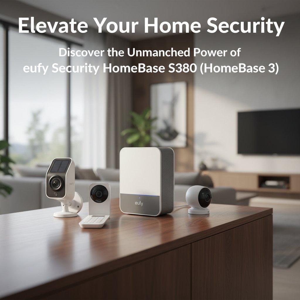Elevate Your Home Security: Discover the Unmatched Power of eufy Security HomeBase S380 (HomeBase 3)