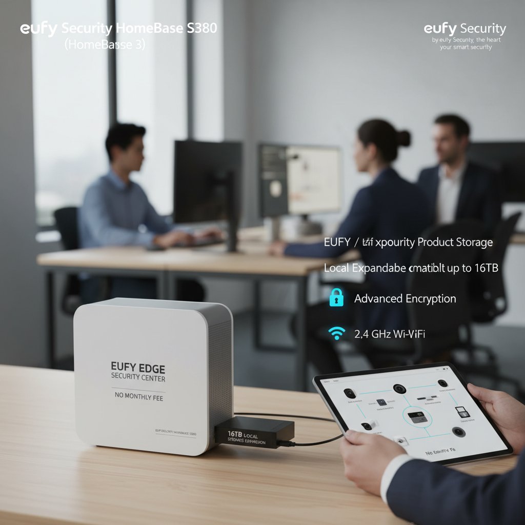 The Heart of Your Smart Security: eufy Security HomeBase S380 (HomeBase 3)