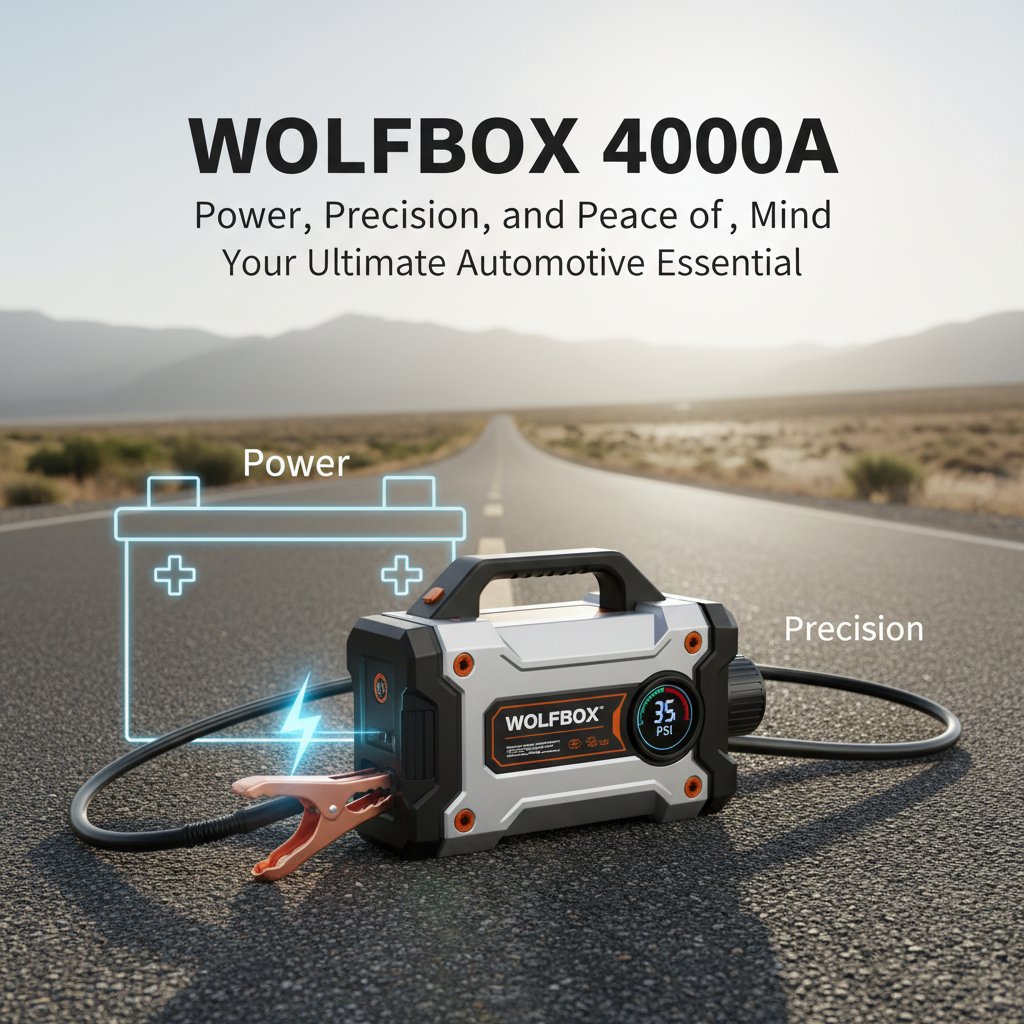 WOLFBOX 4000A: Power, Precision, and Peace of Mind – Your Ultimate Automotive Essential