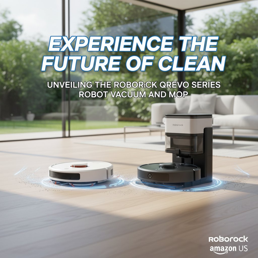 Experience the Future of Clean: Unveiling the Roborock Qrevo Series Robot Vacuum and Mop from Roborock Amazon US