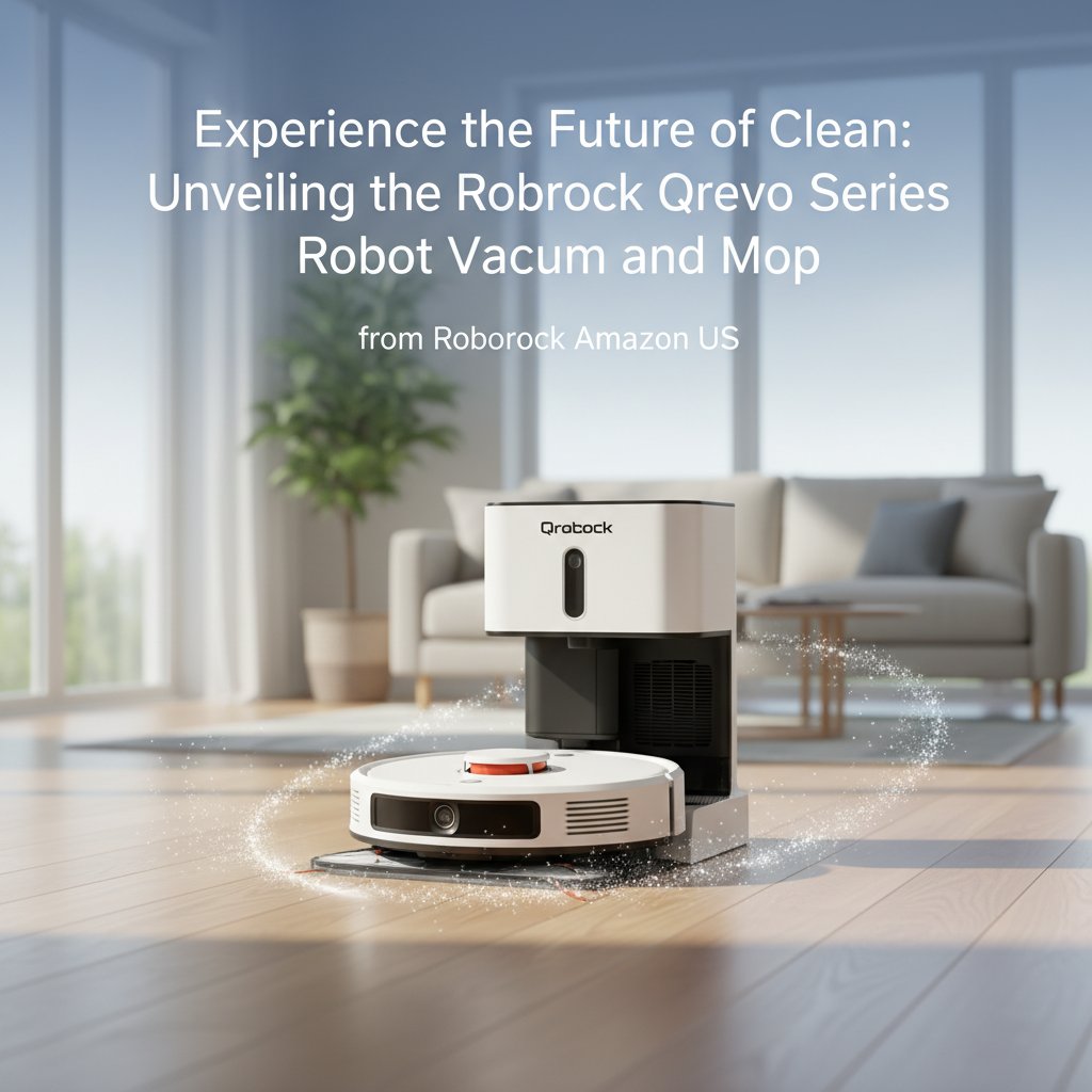 Roborock Amazon US - Experience the Future of Clean: Unveiling the Roborock Qrevo Series Robot Vacuum and Mop from Roborock Amazon US