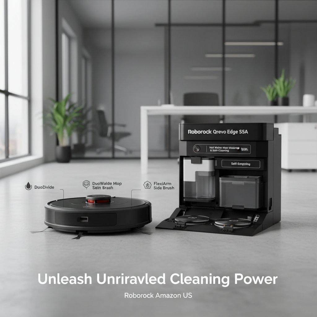 Unleash Unrivaled Cleaning Power: The Roborock Qrevo Edge S5A Advantage