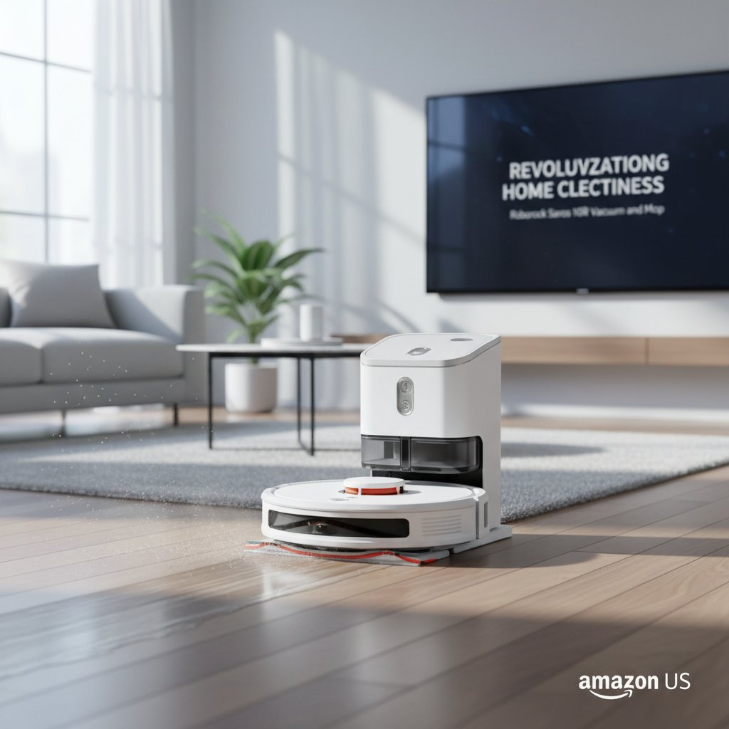 Revolutionizing Home Cleanliness: Discover the Roborock Saros 10R Robot Vacuum and Mop from Roborock Amazon US