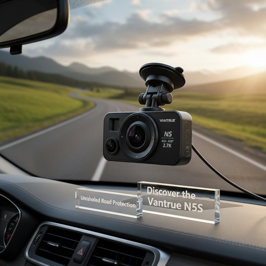 Vantrue - Unrivaled Road Protection: Discover the Vantrue N5S 4 Channel 360 Degree 2.7K Dash Cam