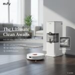 The Ultimate Clean Awaits: Introducing the eufy L60 Robot Vacuum with Self Empty Station, Hair Detangling Technology, Up to 60 Days Hands Free Cleaning, 5,000 Pa Suction, Remove Hair, Dust 01-L60 SES