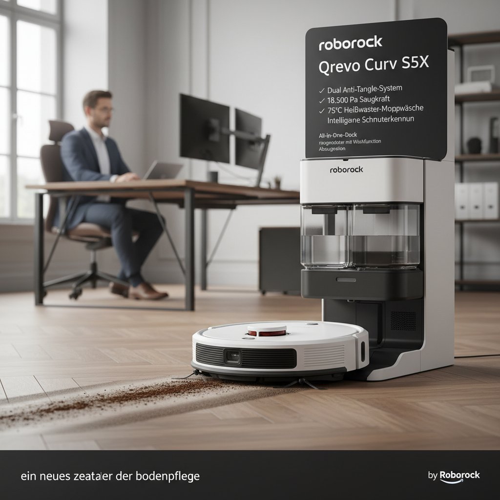 Ein neues Zeitalter der Bodenpflege: Der Roborock Qrevo Curv S5X im Detail