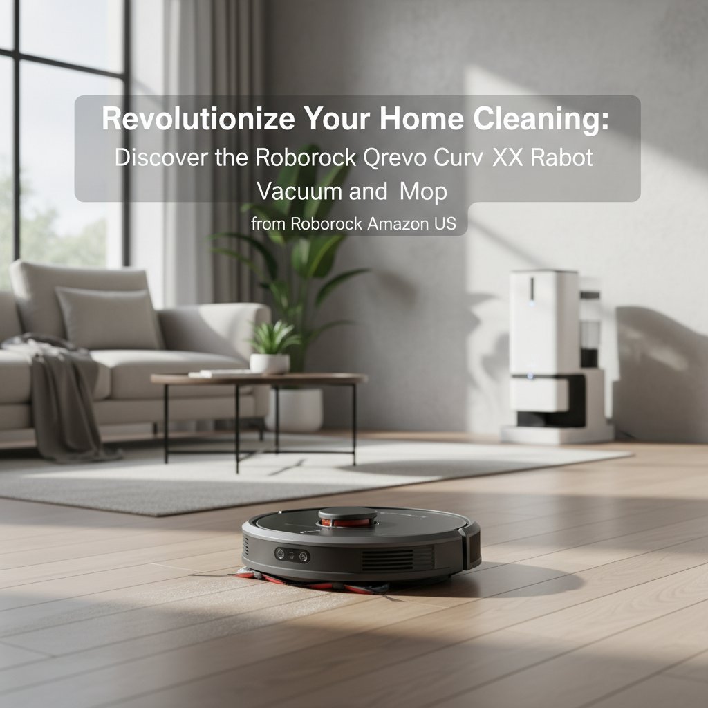 Revolutionize Your Home Cleaning: Discover the Roborock Qrevo CurvX Robot Vacuum and Mop from Roborock Amazon US