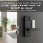 Unlock the Future of Home Security: Introducing the ULTRALOQ U-Bolt Pro WiFi Smart Lock with Door Sensor – 8-in-1 Keyless Entry for Ultimate Peace of Mind