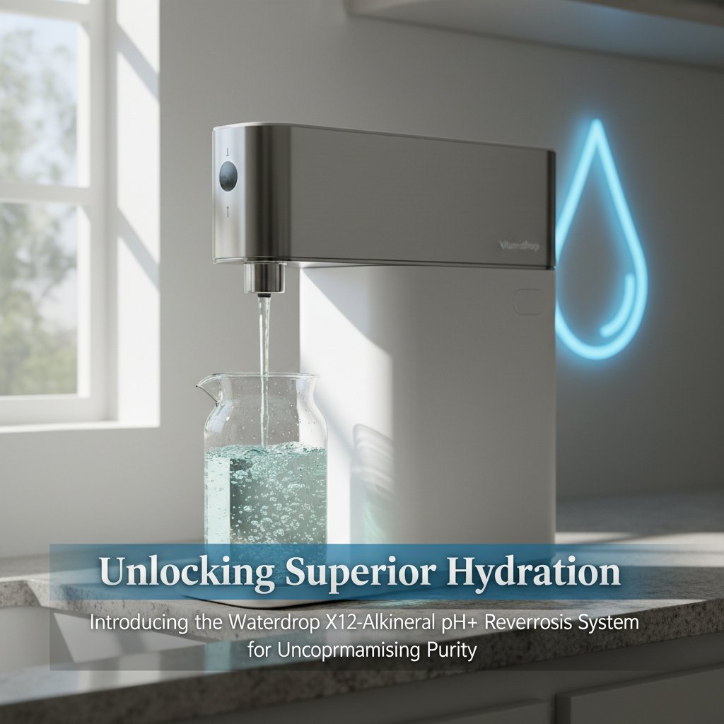 Unlocking Superior Hydration: Introducing the Waterdrop X12-Alkaline Mineral pH+ Reverse Osmosis System for Uncompromising Purity