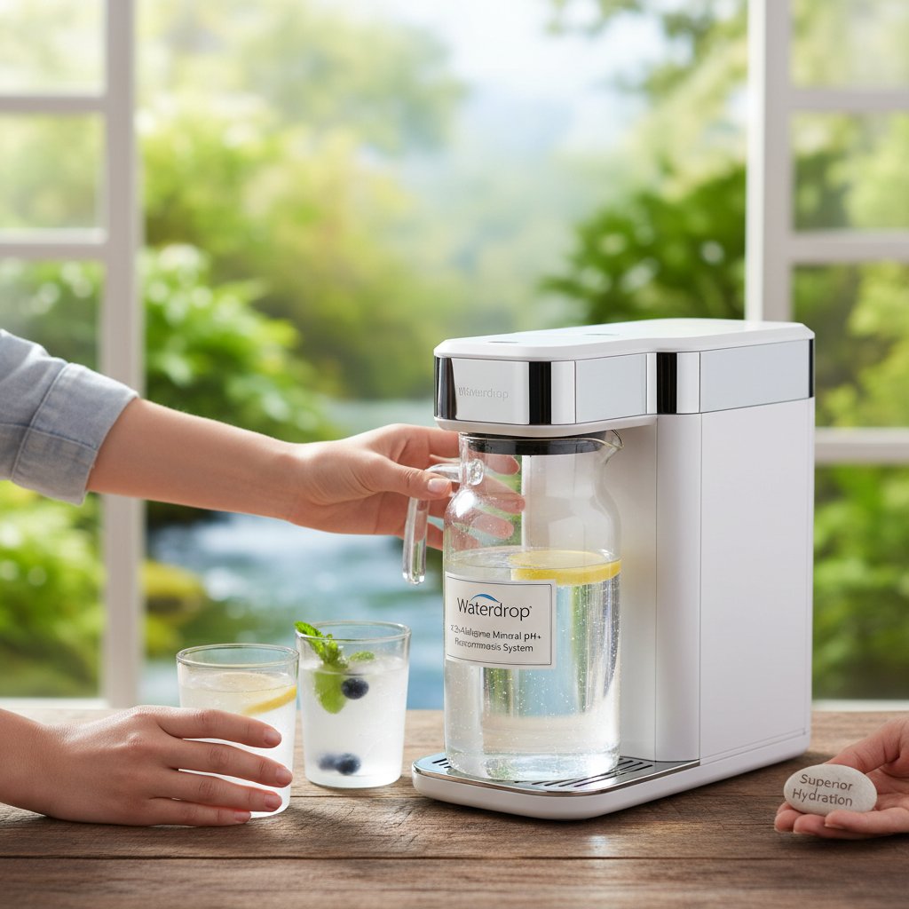 Waterdrop - Unlocking Superior Hydration: Introducing the Waterdrop X12-Alkaline Mineral pH+ Reverse Osmosis System for Uncompromising Purity