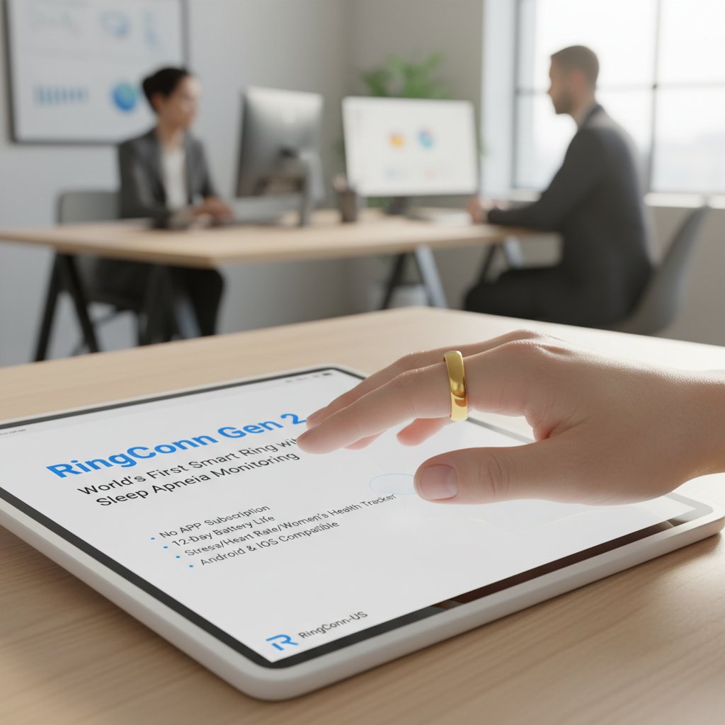 Unveiling the World’s First Smart Ring with Sleep Apnea Monitoring