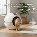 Elevate Your Cat's Comfort and Your Home's Cleanliness with the PETKIT PuraMax 2 Automatic Self-Cleaning Cat Litter Box