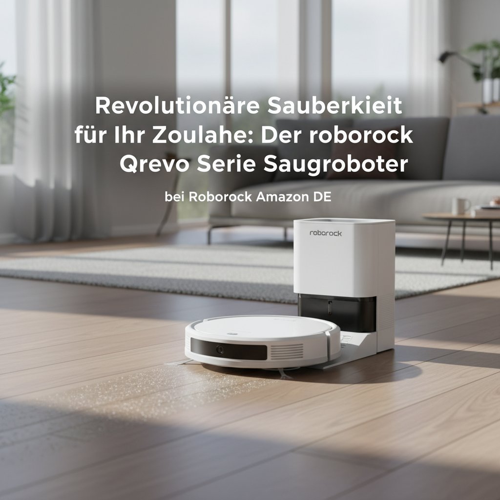 Revolutionäre Sauberkeit für Ihr Zuhause: Der roborock Qrevo Serie Saugroboter bei Roborock Amazon DE
