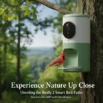 Experience Nature Up Close: Unveiling the Birdfy 2 Smart Bird Feeder with Camera, Dual-Lens (2K+1080P) and AI Identification
