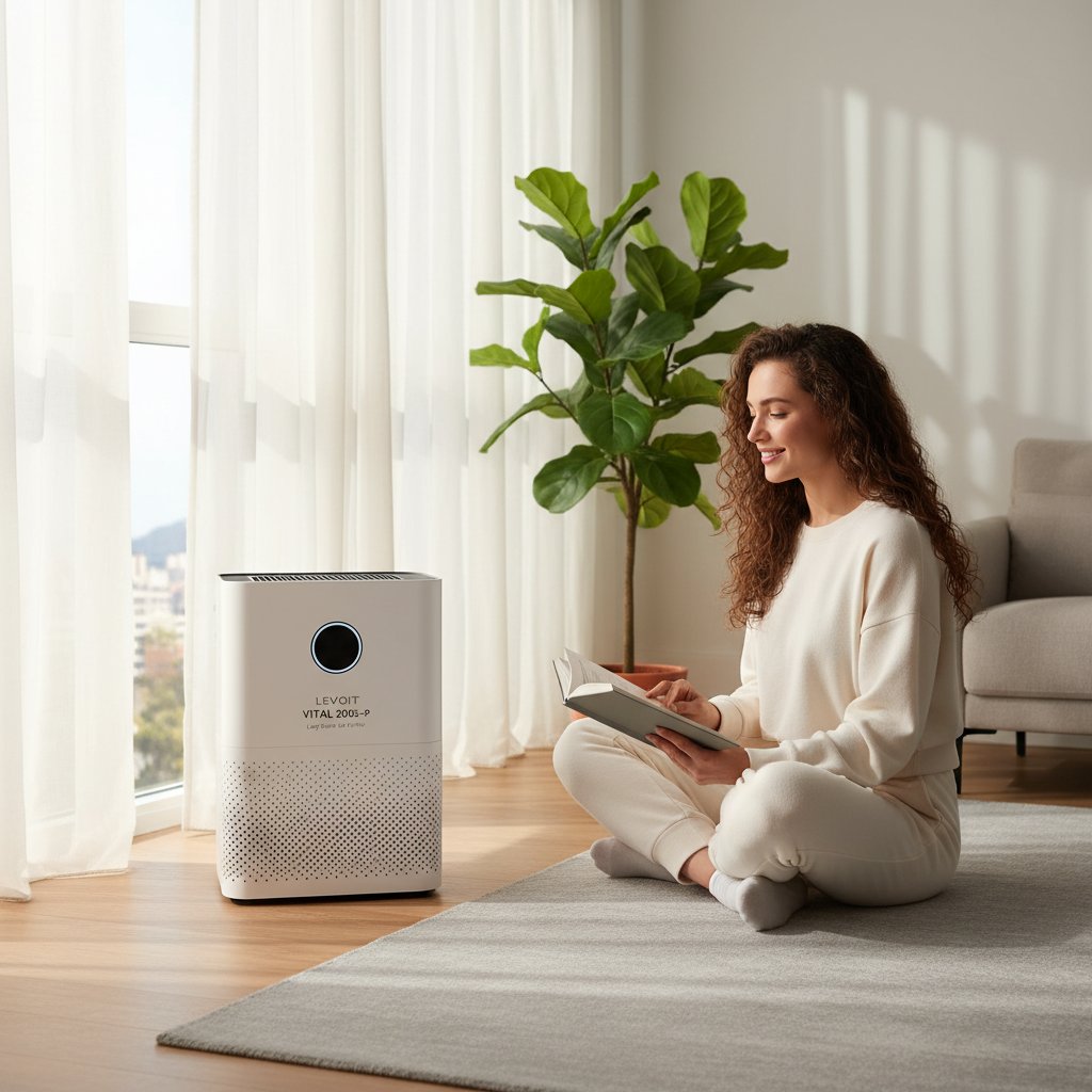 LEVOIT - Breathe Easy, Live Better: Discover the LEVOIT Vital 200S-P Air Purifier for Unrivaled Large Room Air Quality