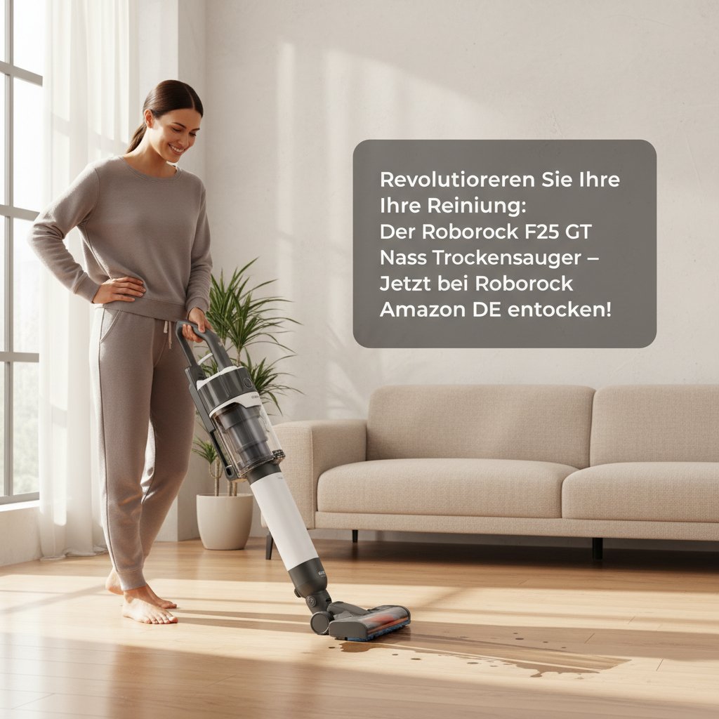 Roborock Amazon DE - Titel: Revolutionieren Sie Ihre Reinigung: Der Roborock F25 GT Nass Trockensauger – Jetzt bei Roborock Amazon DE entdecken!