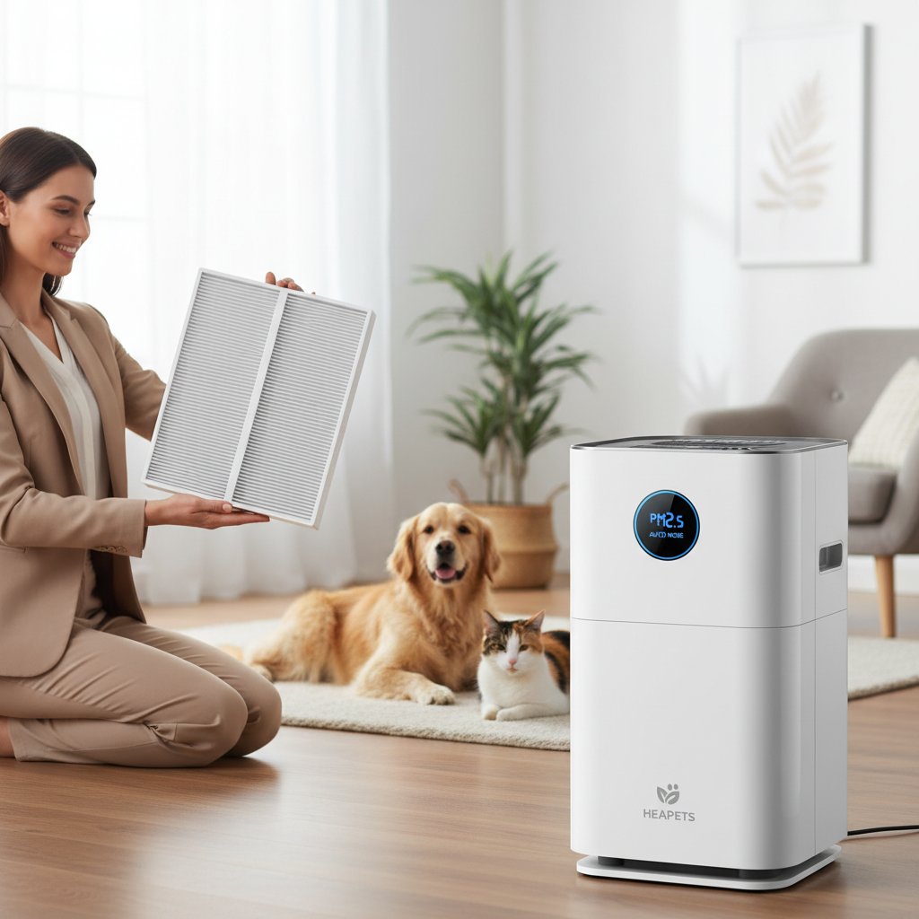 Introducing the HEAPETS Pet Air Purifier: A New Era of Clean Air
