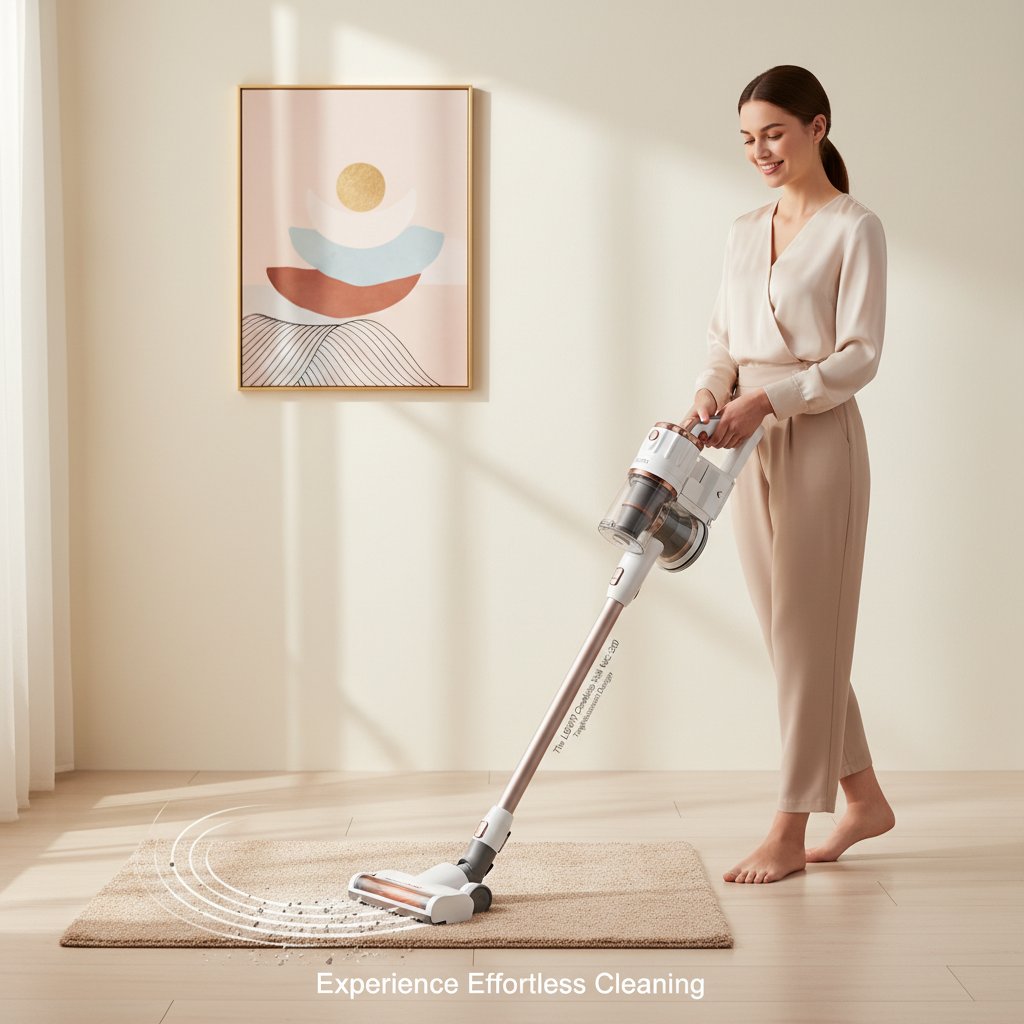 Experience Effortless Cleaning: The LEVOIT Cordless Stick Vac LVAC-20 with Tangle-Resistant Design