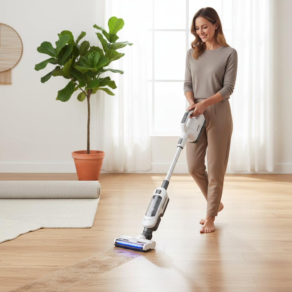 LEVOIT - Experience Effortless Cleaning: The LEVOIT Cordless Stick Vac LVAC-20 with Tangle-Resistant Design