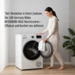 Titel: Revolution in Ihrem Zuhause: Der LAD-Germany Midea MF200D86WB-14EAS Waschtrockner – Effizienz und Komfort neu definiert