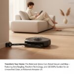 Transform Your Home: The Roborock Qrevo Curv Robot Vacuum and Mop – Featuring Zero-Tangling, FlexiArm Technology, and 18,500Pa Suction for an Unmatched Clean, Available at Roborock Amazon US