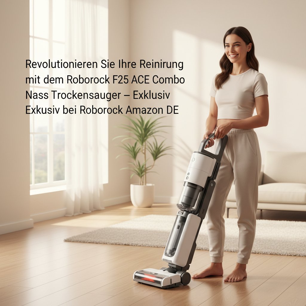 Revolutionieren Sie Ihre Reinigung mit dem Roborock F25 ACE Combo Nass Trockensauger – Exklusiv bei Roborock Amazon DE